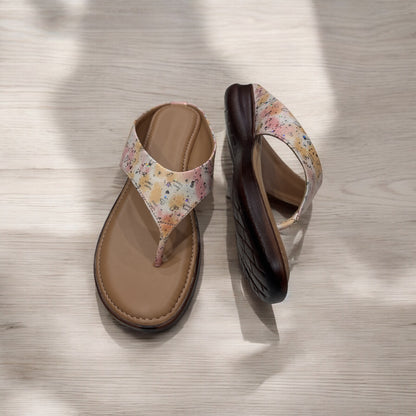 Brown Sandals with Padded Sole