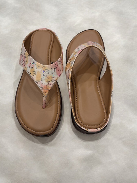 Brown Sandals with Padded Sole