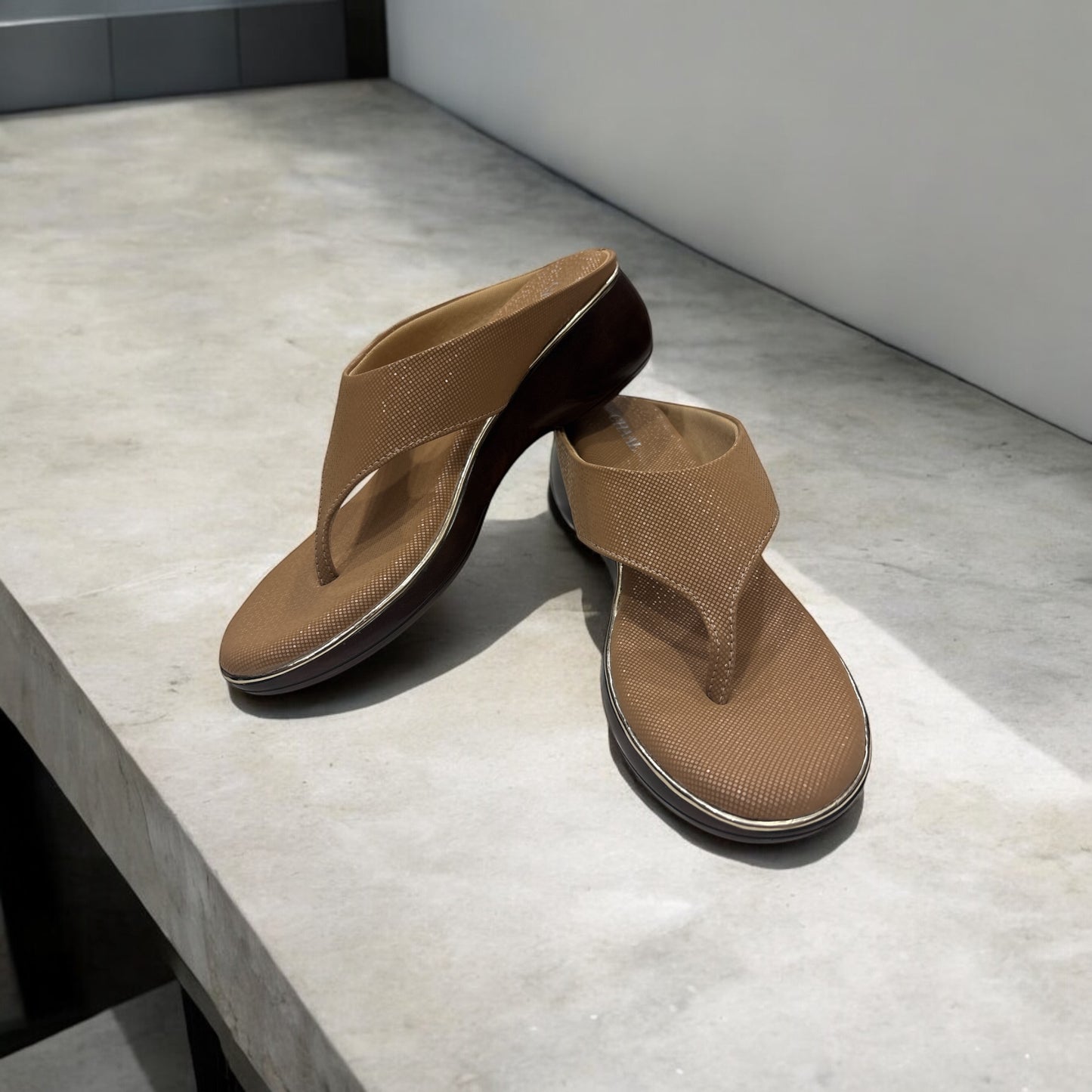 Ladies Brown Sandal