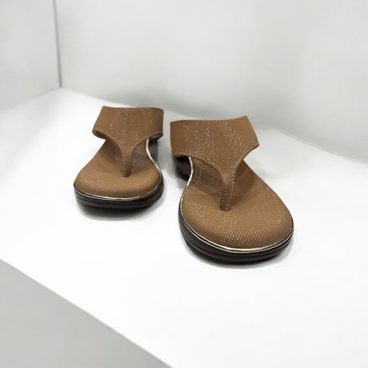 Ladies Brown Sandal